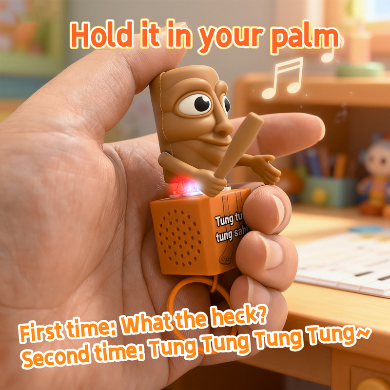 Tung tung tung Sahur Keychain  - Woodworking Ideas avaliação e preço