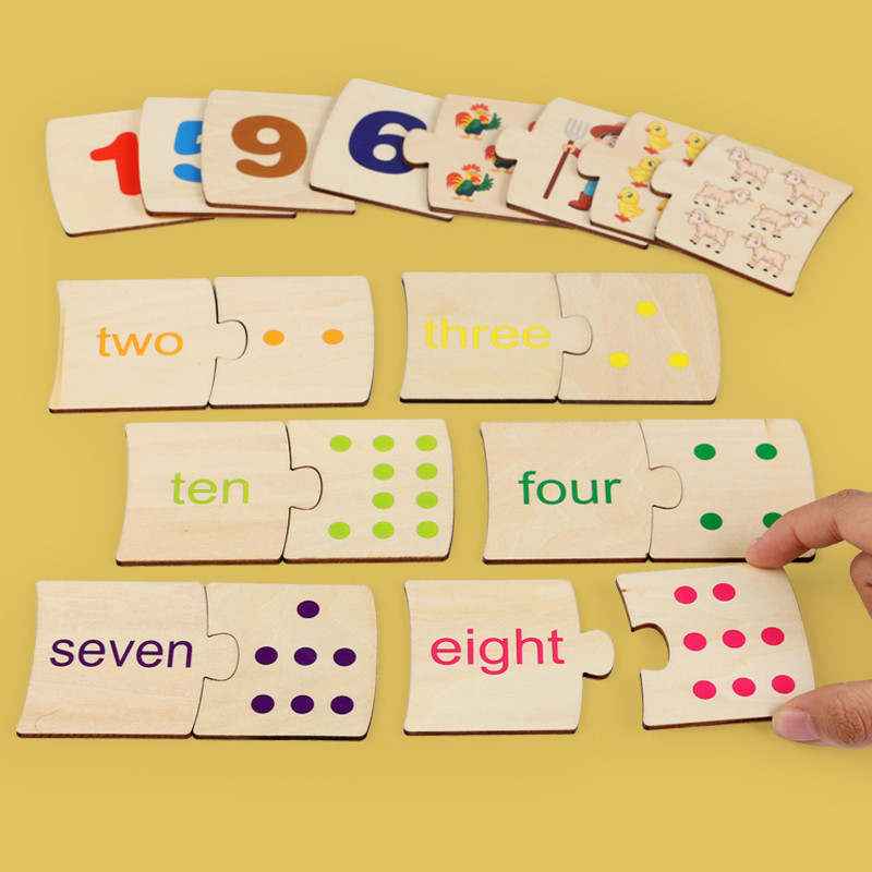 Children Iron Box Number Enlig - Woodworking Kids Toys avaliação e preço