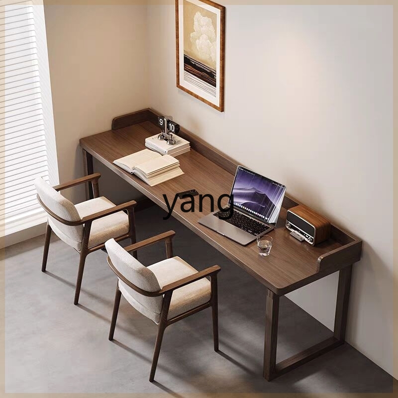 yjq simple all solid wood doub - Woodworking Desk Chair avaliação e preço