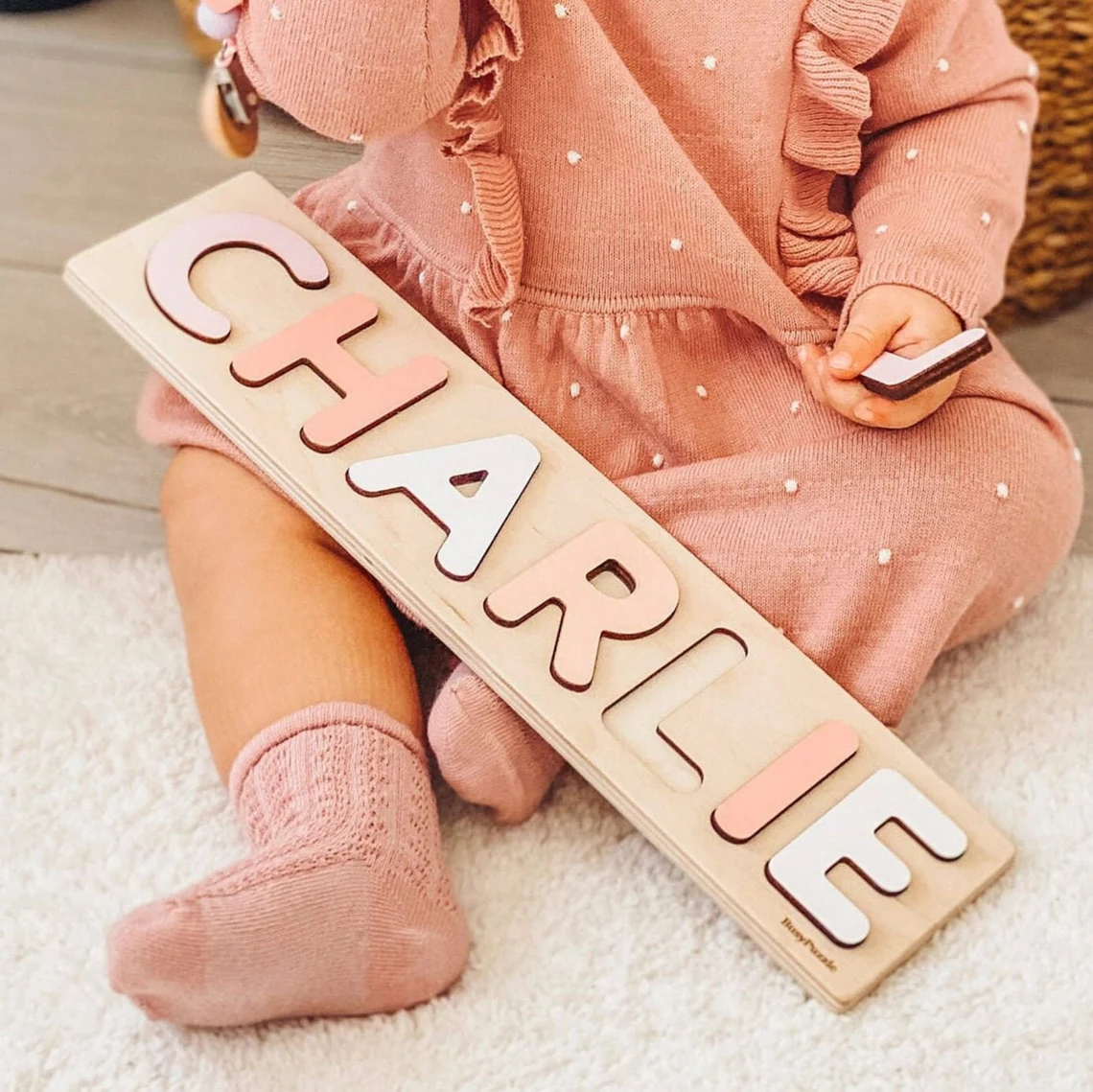 Personalized Name Puzzle With  - Woodworking Kids Toys avaliação e preço