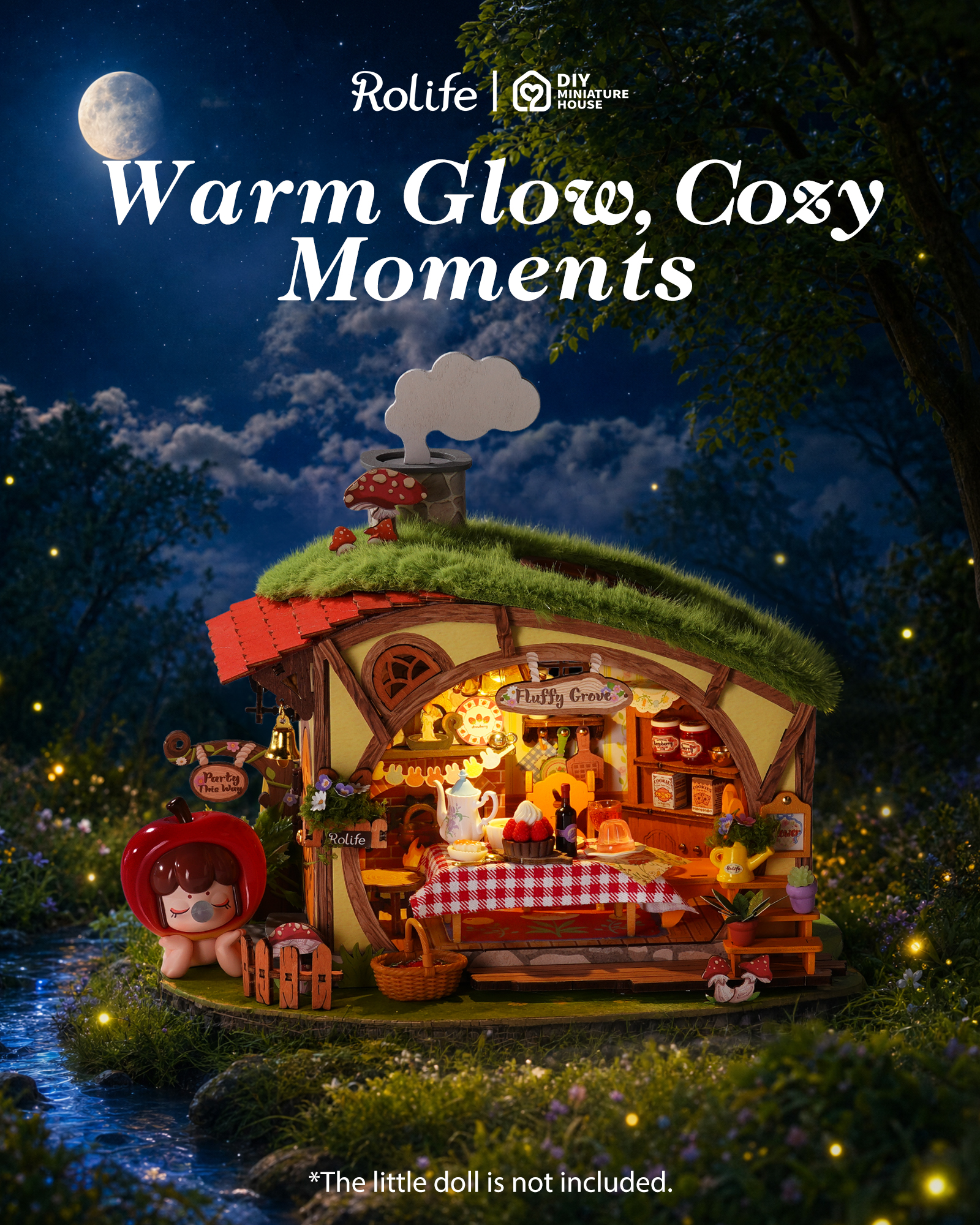 Rolife Fluffy Grove DIY Miniat - Woodworking Kits For Kids avaliação e preço