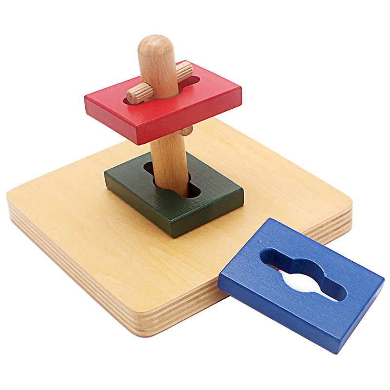 Infant Montessori Wooden Toy T - Woodworking Kids Toys avaliação e preço