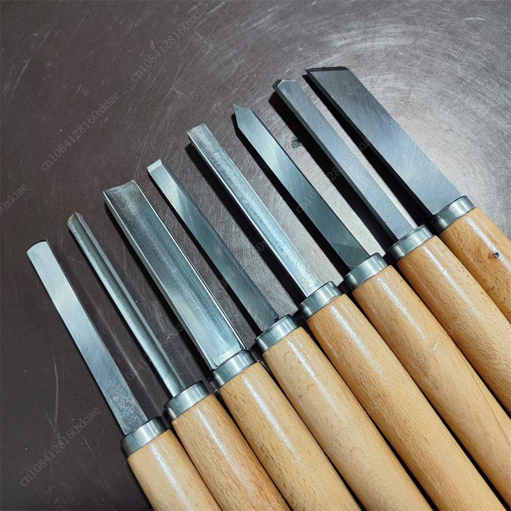 Wood Lathe Chisel Set Turning  - Skew Chisel Wood avaliação e preço
