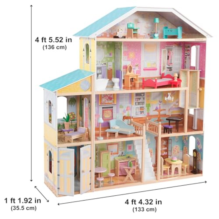 KidKraft Majestic Mansion Wood - Woodworking Garage avaliação e preço