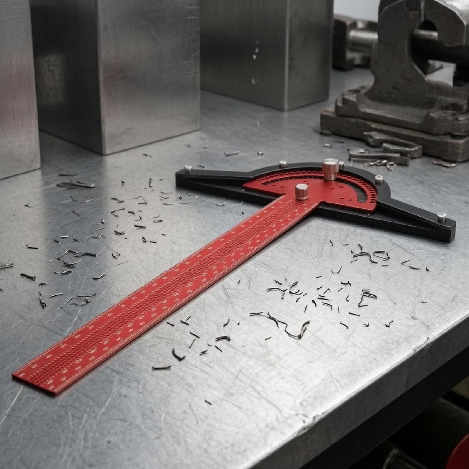 T-Square Angle Gauge Lockable  - Marking Gauge Tool avaliação e preço