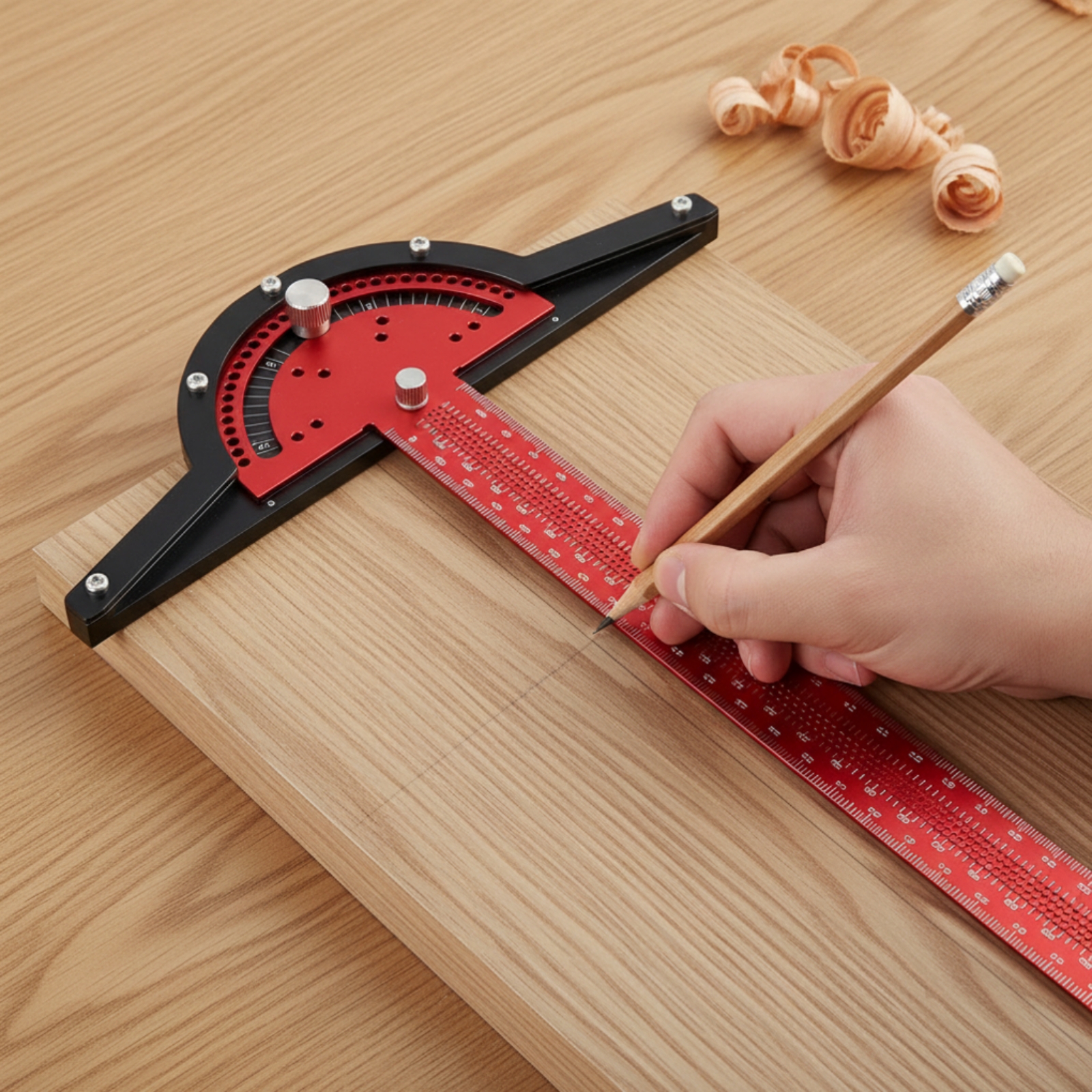T-Square Angle Gauge Lockable  - Marking Gauge Tool avaliação e preço