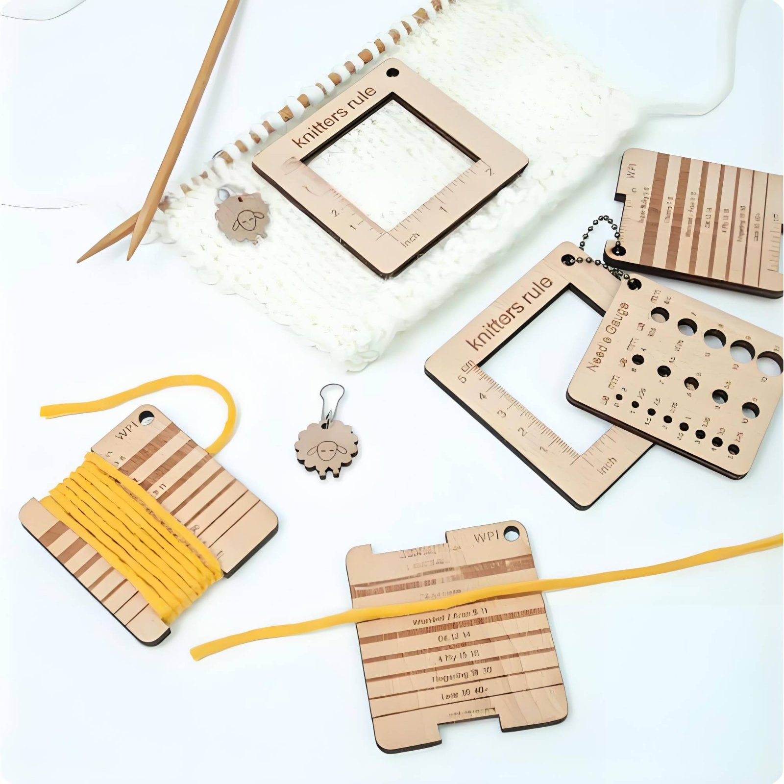 Knitting Point Gauge Clear Mar - Marking Gauge Tool avaliação e preço