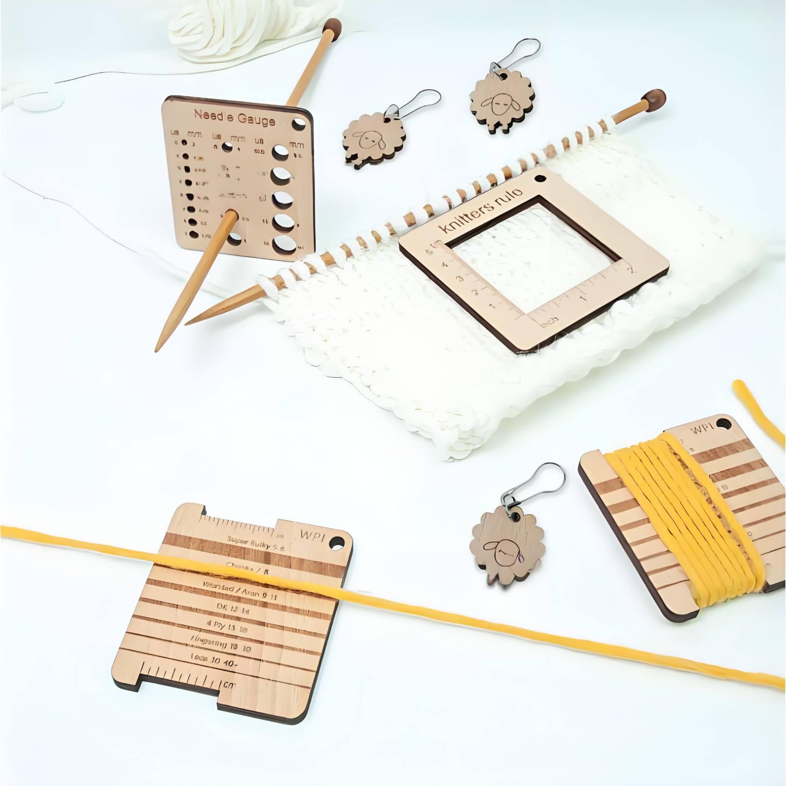 Knitting Point Gauge Clear Mar - Marking Gauge Tool avaliação e preço
