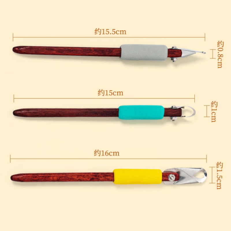 New Pottery Tools Ring Carving - Woodworking Marking Knife avaliação e preço