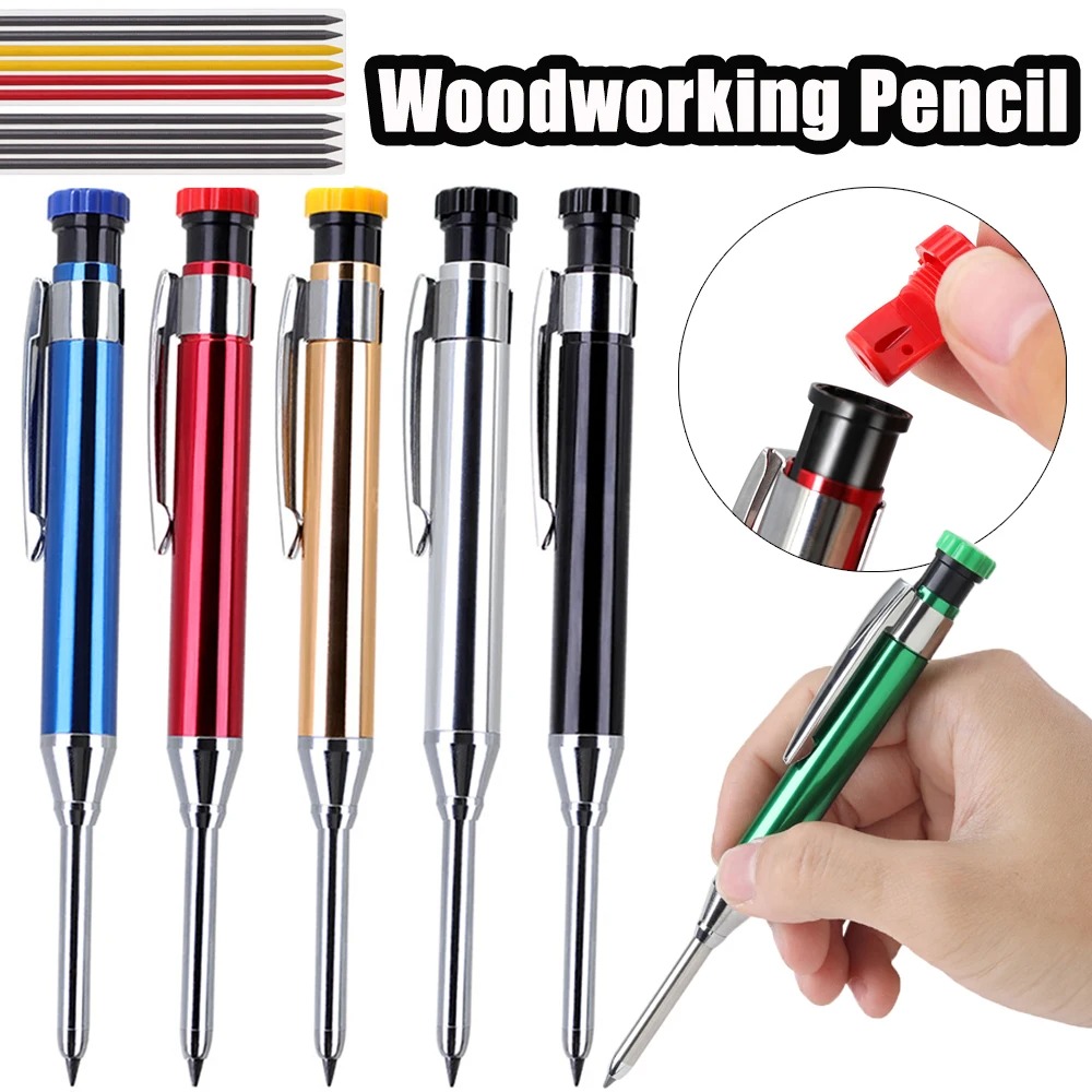 1-6Pcs Long Head Deep Hole Woo - Woodworking Marking Knife avaliação e preço