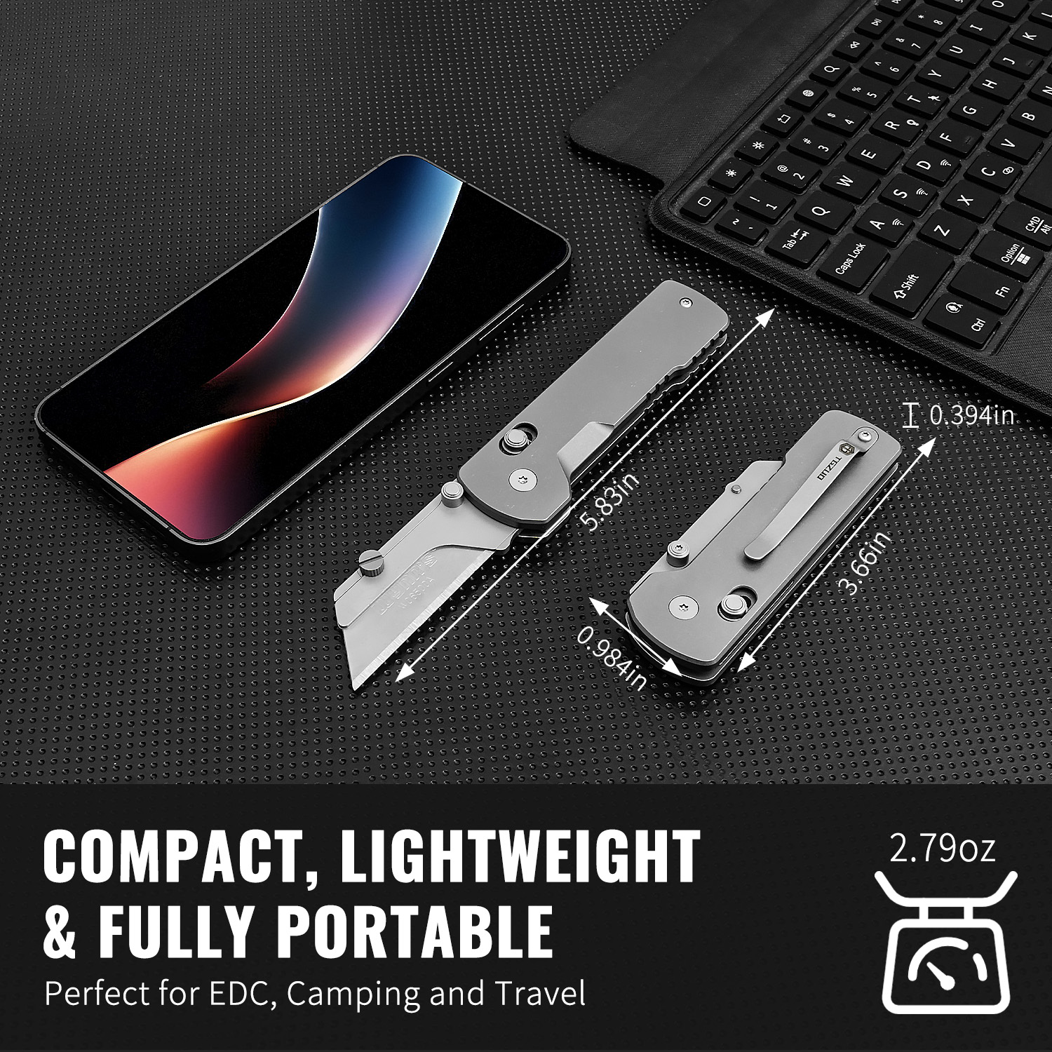 Utility Knife Titanium Alloy F - Woodworking Wallpaper avaliação e preço