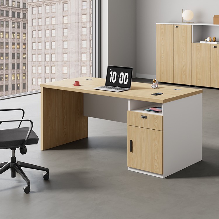 Staff Office Desk And Chair Co - Woodworking Desk Chair avaliação e preço