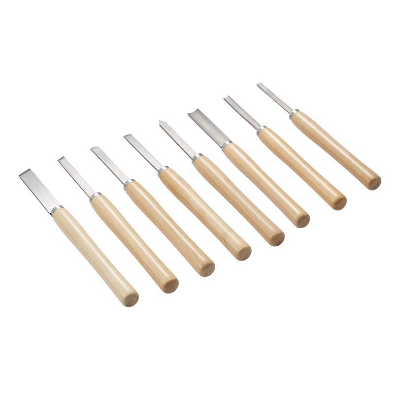 Wood Lathe Turning Tool Set, 8 - Skew Chisel Wood avaliação e preço