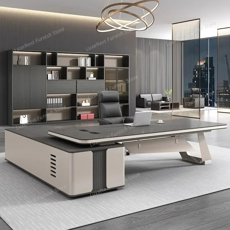 Luxury Work Desk with Storage  - Woodworking Desk Chair avaliação e preço
