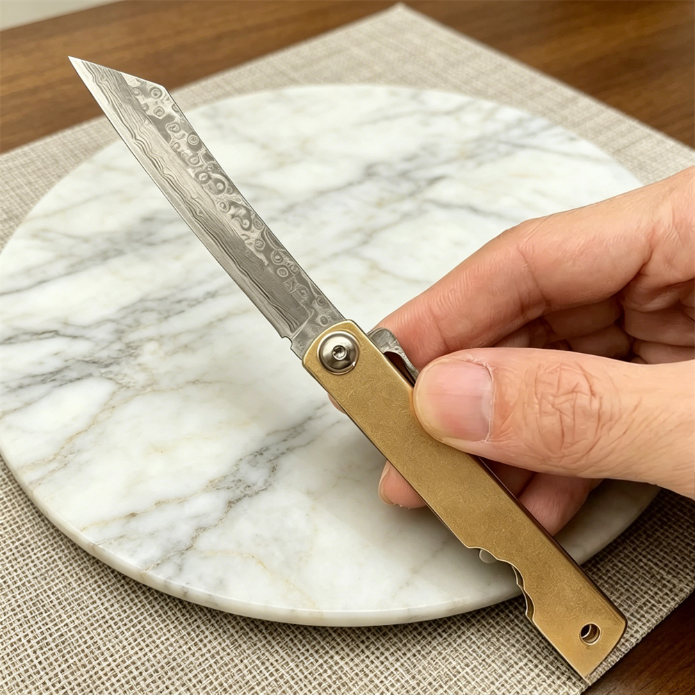 Higonokami Japan VG10 Damascus - Woodworking In Japan avaliação e preço